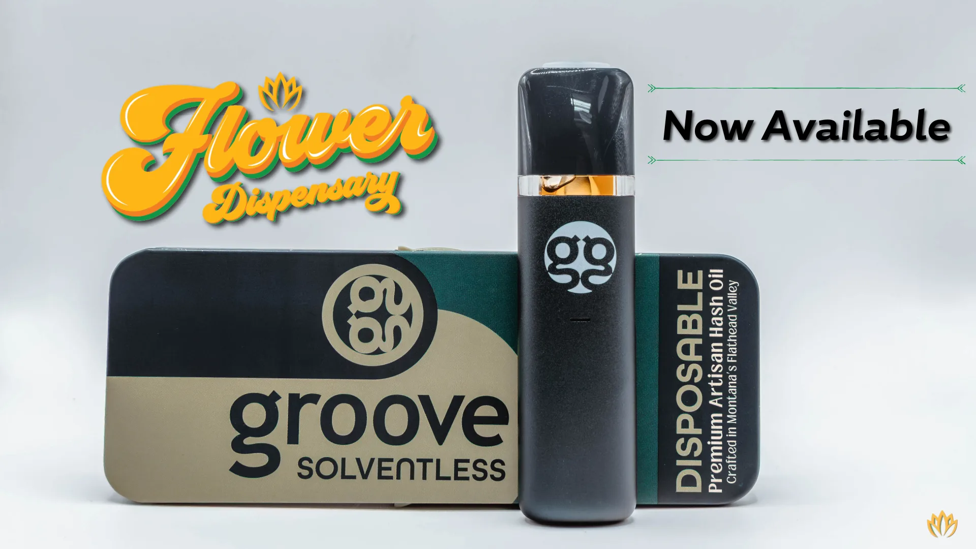 Flower is now selling solventless products by Groove!